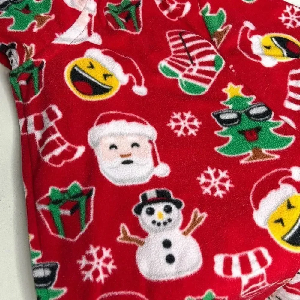 Adult Christmas Fleece Hooded One Piece Outfit xxL